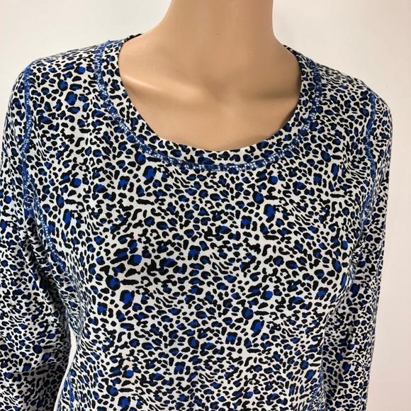 JNY Jones New York medium blue blouse (#26) - Picture 2 of 8